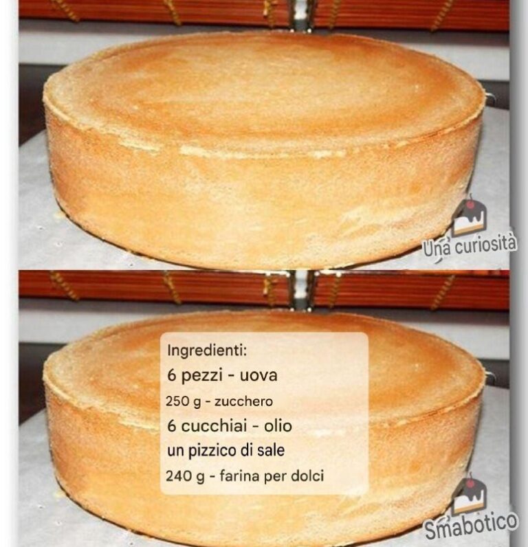 Il pan di Spagna più perfetto per una torta per Renata