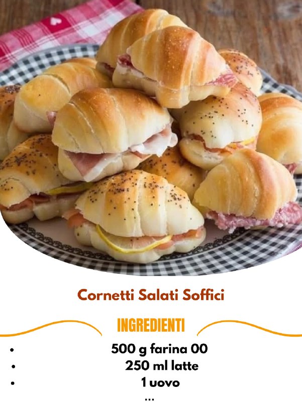 Cornetti Salati da Sogno: Soffici, Veloci e Facilissimi da Impastare a Mano!