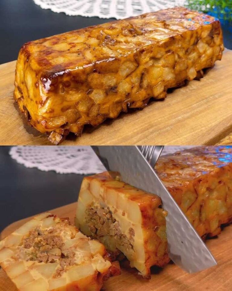Torta Rustica di Patate e Carne: Il Piacere del Forno in un Solo Morso!"