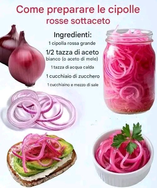 Cipolle Rosse Sott’Aceto Fatte in Casa: Il Segreto per un Tocco di Gusto in Ogni Piatto