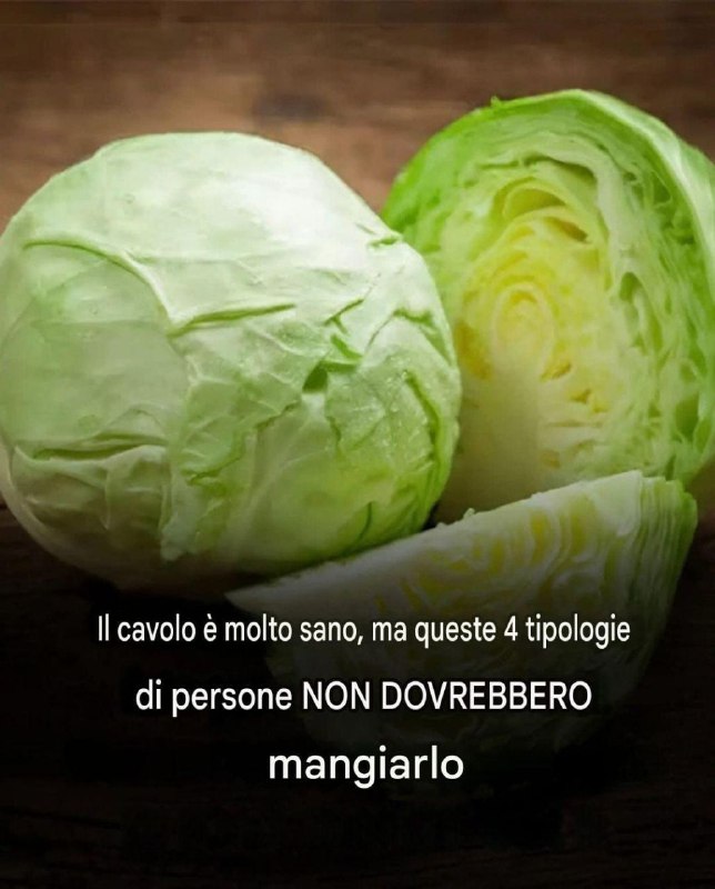 4 tipi di persone che dovrebbero evitare il cavolo