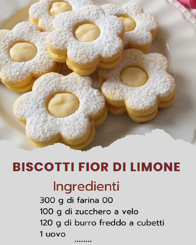Fior di Limone: Biscotti Profumati che Portano il Sole in Tavola"
