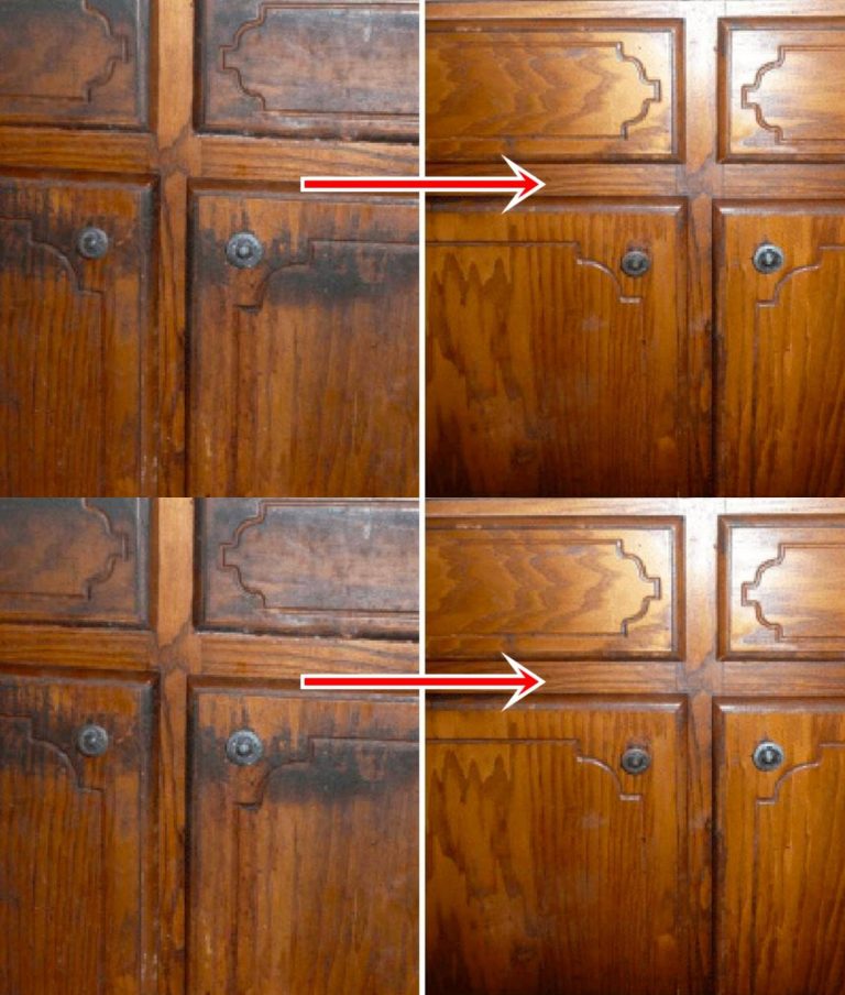 Come rimuovere senza fatica sporco e grasso dai mobili da cucina in legno