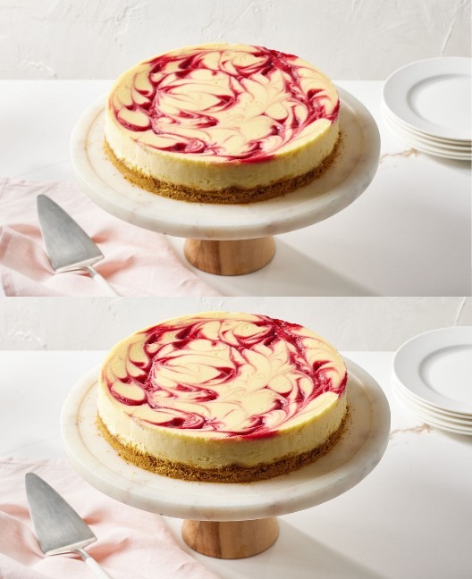 Bocconcini di cheesecake ai frutti di bosco