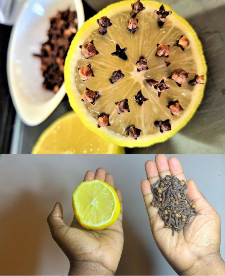 Mescolare i chiodi di garofano con il limone