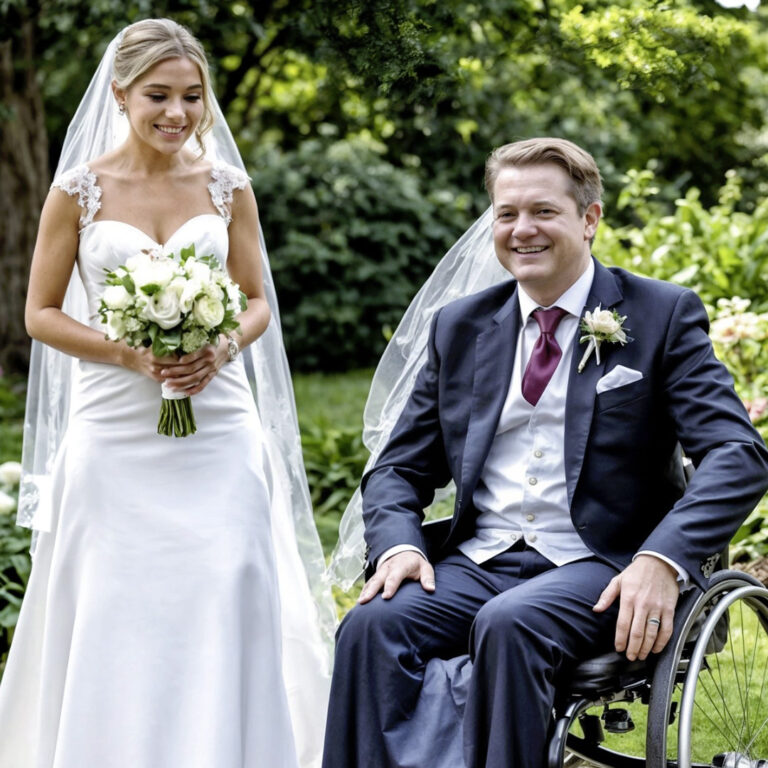 Ha sposato un uomo disabile, ma una grande sorpresa l'attendeva alle nozze.