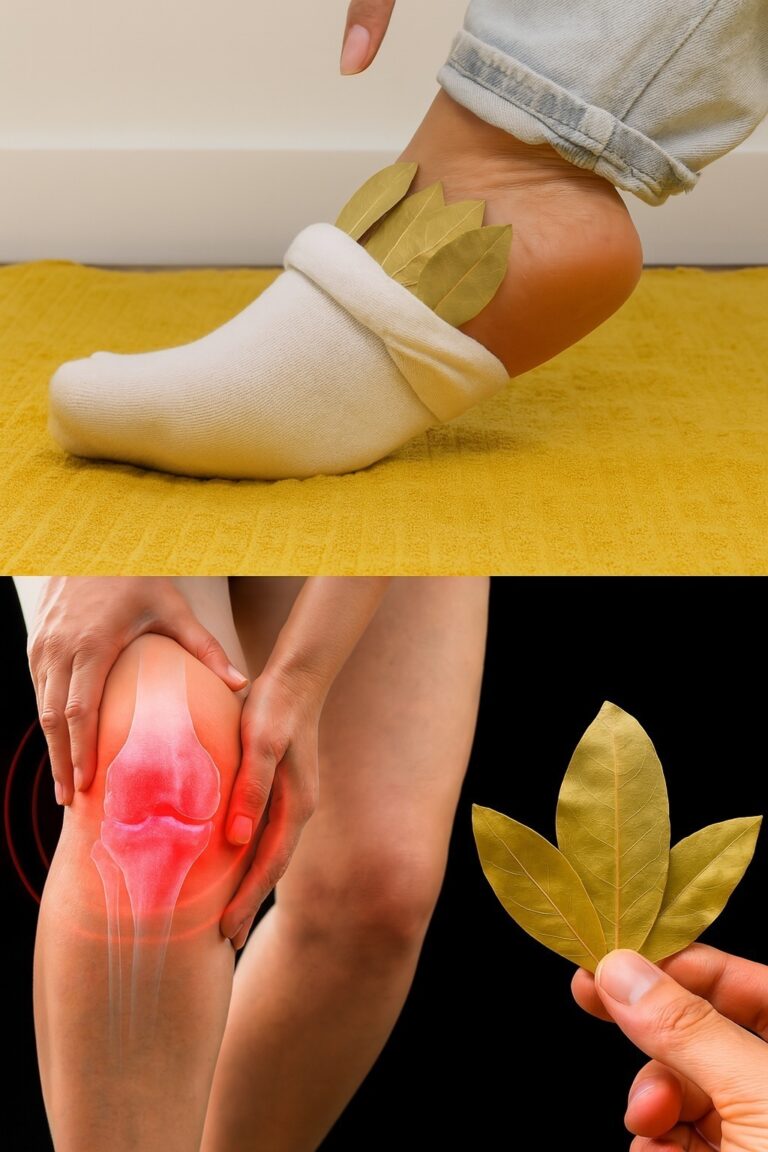 Metti delle foglie di alloro nei calzini e guarda cosa succede.