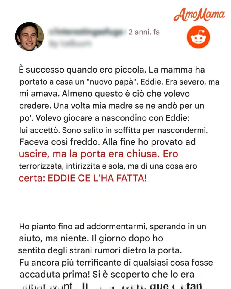 Un bambino trascorre la notte in una fredda soffitta giocando a nascondino con il patrigno – Racconto del giorno
