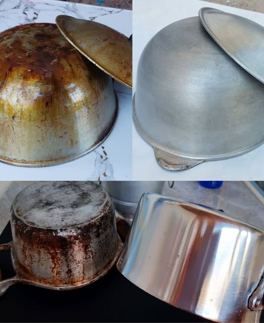 Ritorno alla Lucentezza: Il Metodo Lampo per Salvare le Tue Padelle Bruciate con 2 Ingredienti da Cucina 