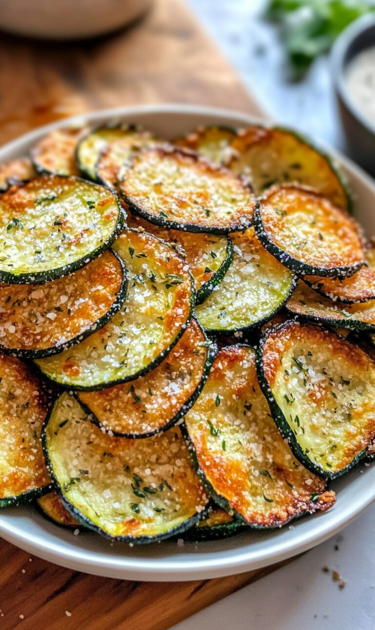 Chips di Zucchine Croccanti al Parmigiano: Uno Snack Leggero da Amare!