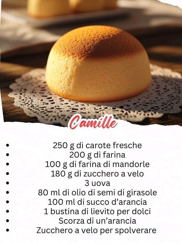 Nuvole di Carota: Camille Morbidissime per una Colazione Sana e Golosa