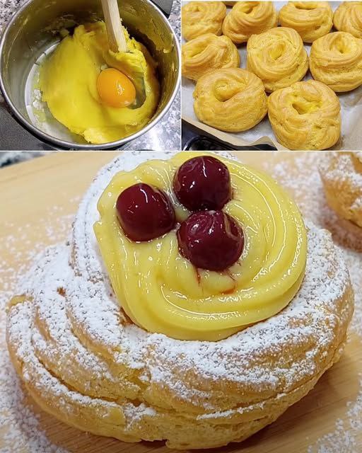 Zeppole al Forno: Il Segreto per Farle Gonfie, Leggere e Irresistibilmente Soffici!