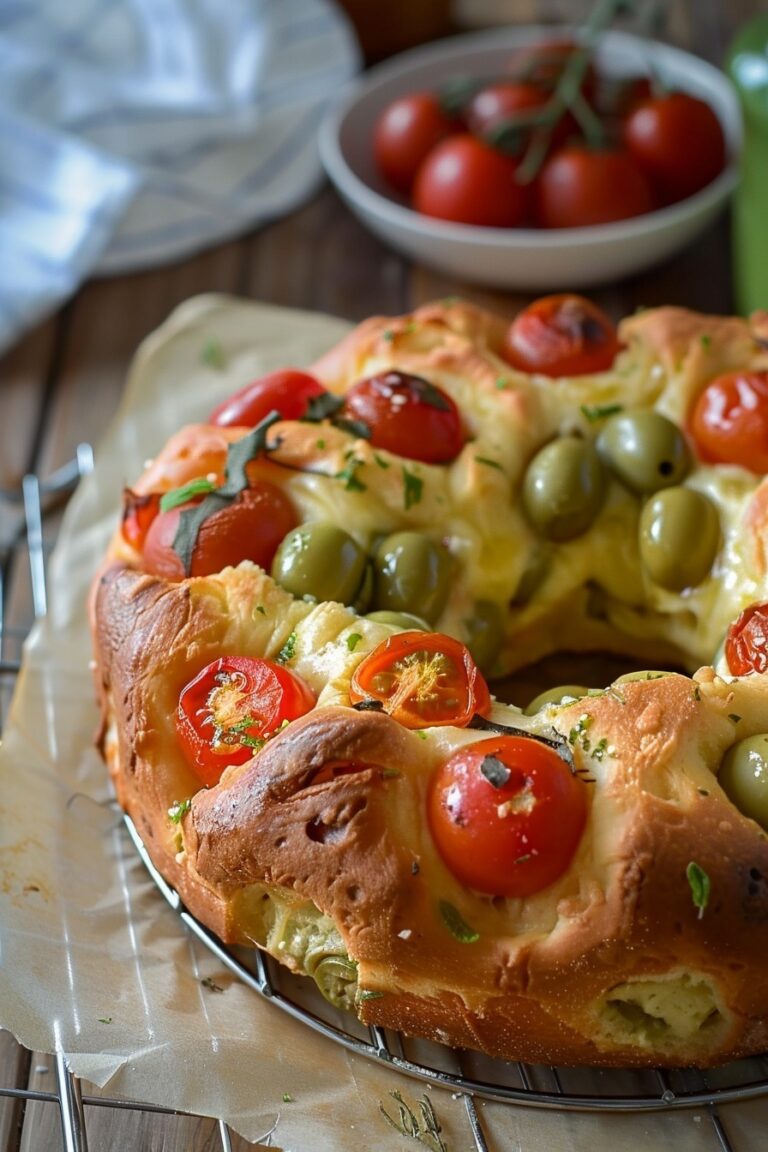 Torta Salata Mediterranea al Profumo d’Estate: Soffice, Gustosa e Facilissima!