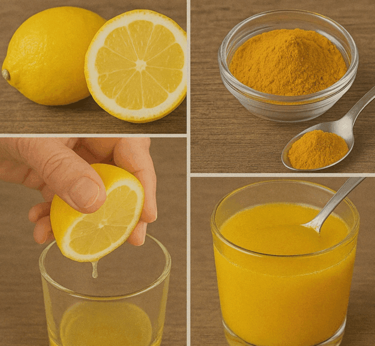 Perdere peso senza dieta: il potere del limone e della curcuma