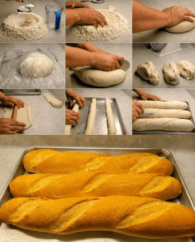 Baguette fatta in casa: il profumo autentico della Francia nella tua cucina"