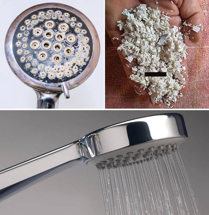 Come pulire i fori del soffione della doccia e aumentare la pressione dell'acqua