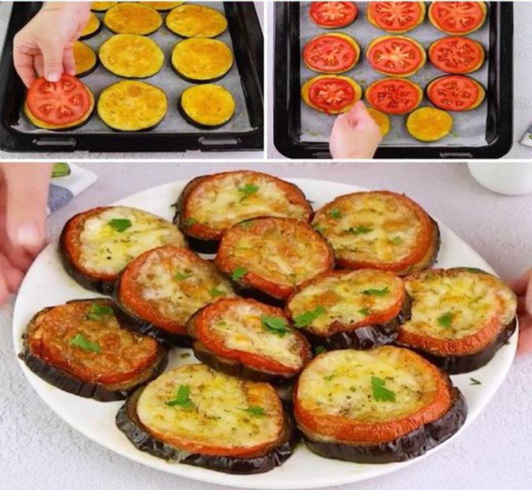 Mini Pizzette di Melanzane: l’Antipasto Leggero che Scompare in un Attimo! 
