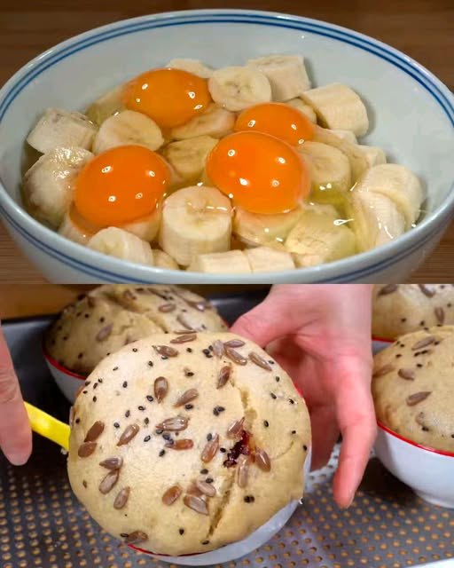 Tortine di Banana al Vapore: Soffici Nuvole di Gusto Senza Forno”