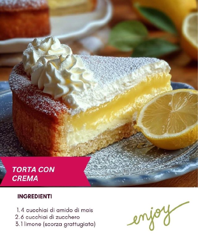 Torta Fresca al Limone e Mascarpone: Un Dolcissimo Abbraccio d’Estate”