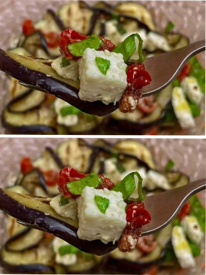 Melanzane Grigliate con Feta e Pomodorini: Un Viaggio Mediterraneo nel Piatto