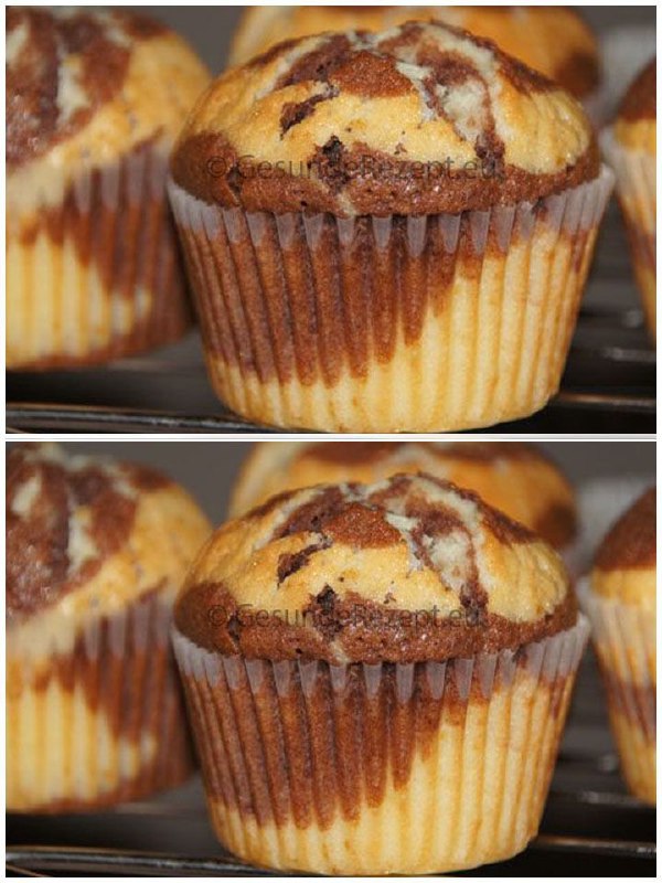 Muffin Donauwellen al Cuore di Kinder: un Abbraccio Morbido tra Cioccolato e Nostalgia”