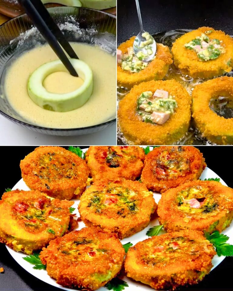Anelli di Zucchine Ripieni: La Ricetta Croccante che Sorprende Tutti!