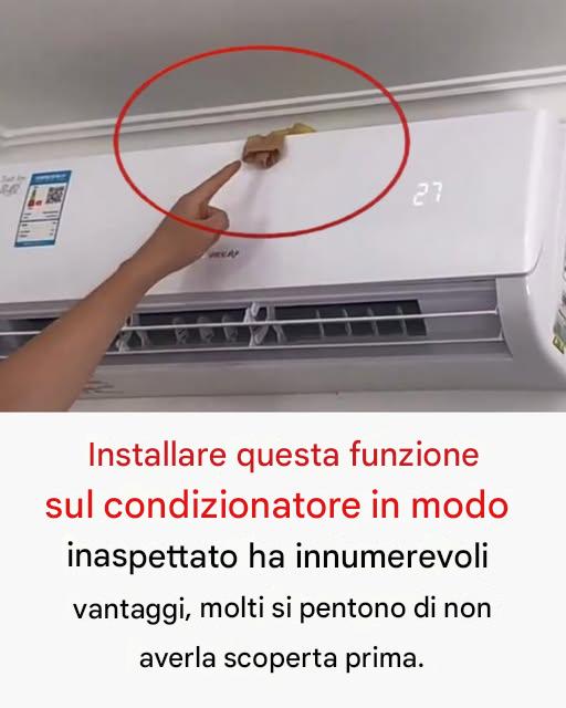 Il trucco del calzino per il condizionatore: benefici inaspettati