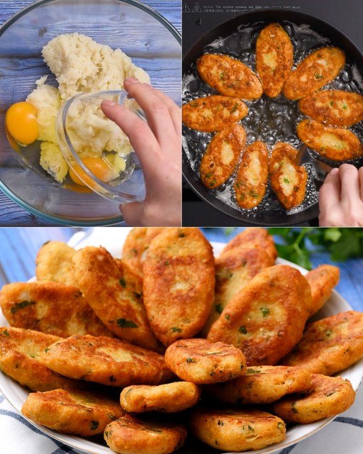 Delizie Croccanti in Padella: Le Frittelle di Patate che Fanno Impazzire Tutti!"