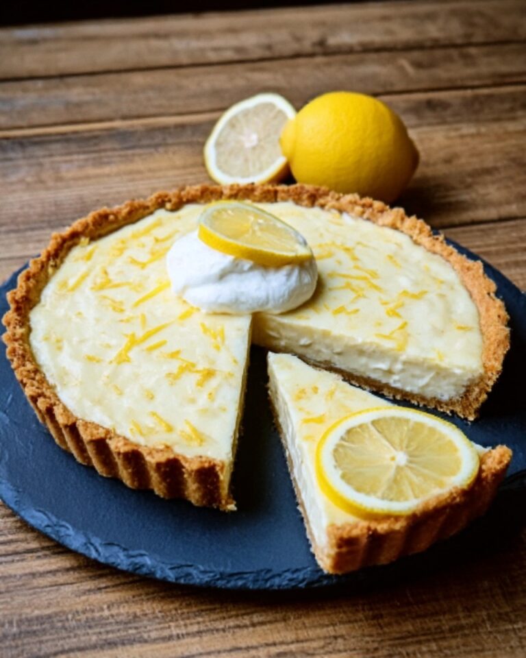 Crostata al Limone e Mascarpone: Un Dolce Fresco dal Cuore Cremoso”