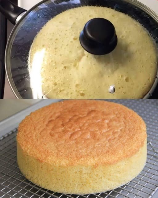 Pan di Spagna in Padella: il segreto per un dolce alto e soffice senza forno!”