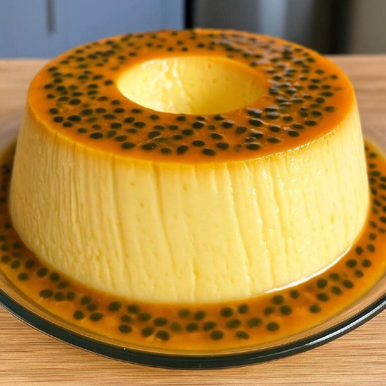 Flan al Frutto della Passione: Cremoso, Esotico e Irresistibile 