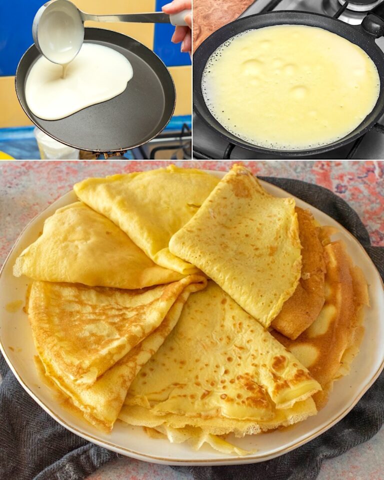 Crêpes perfette in soli 10 minuti: morbide, leggere e irresistibili”
