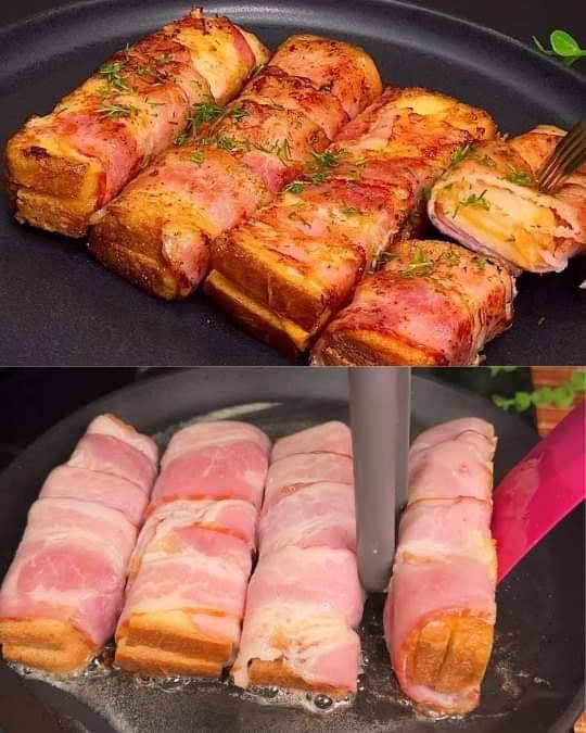 Toast al Bacon Croccante: Colazione Perfetta in Pochi Minuti”