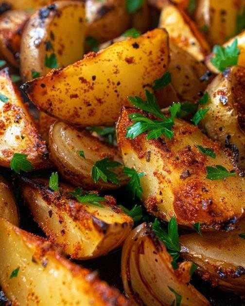Patate e Cipolle al Forno Croccanti: la versione leggera delle frittelle tradizionali”