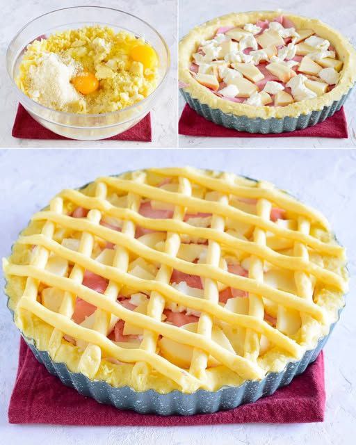 Crostata di Patate Filante al Cuore: il Rustico Perfetto per Ogni Occasione”