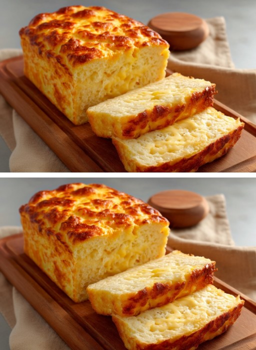 Pane al Formaggio Soffice Senza Farina – La Ricetta Facile che Sorprende Tutti