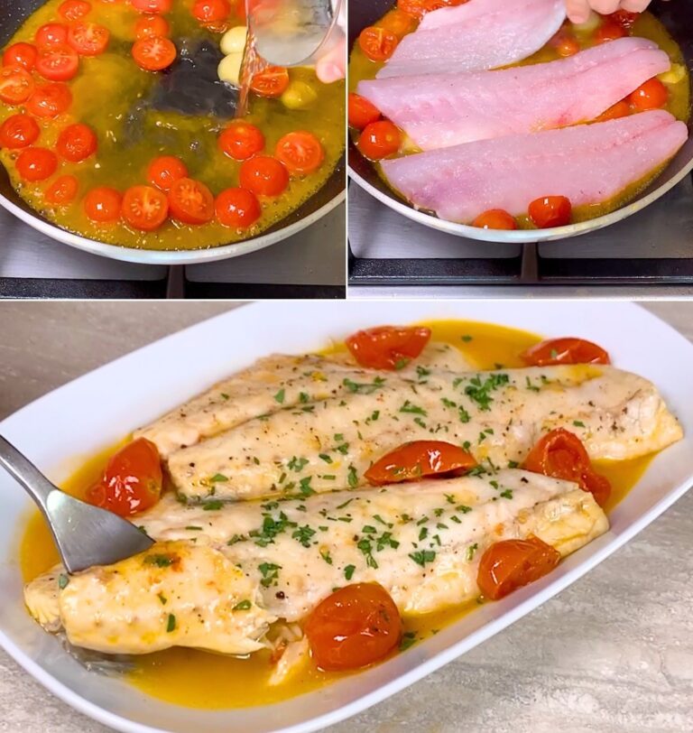 Branzino all’acqua pazza: il segreto italiano per un pesce tenero e irresistibile”