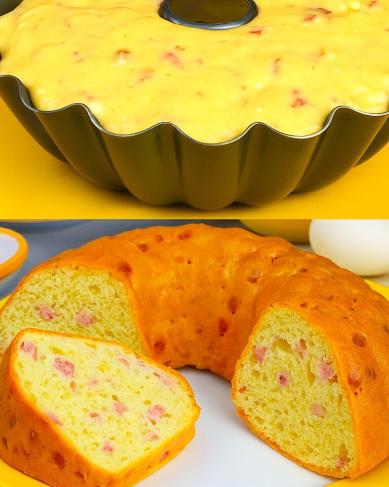 Ciambellone Rustico ai Sapori di Campagna" – Soffice, Ricco e Irresistibile