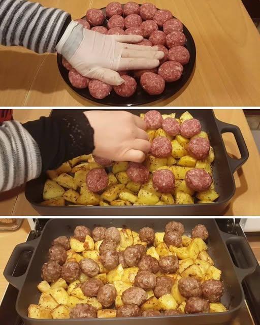 Polpette e Patate al Forno: Il Connubio Perfetto per un Secondo Ricco di Gusto