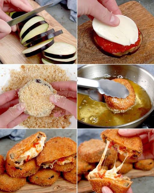 Fette di Melanzane Gratinate al Forno: un’esplosione di gusto mediterraneo 