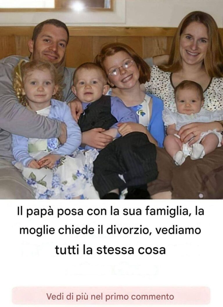 HOME VMONET STORIES Una donna decide di lasciare il marito dopo aver guardato questa fotografia