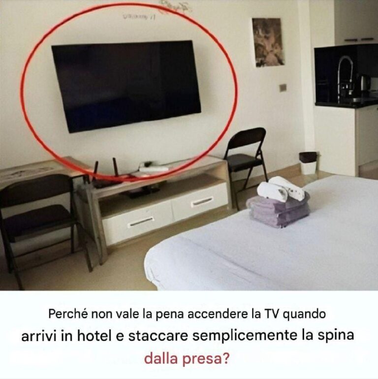 Segreti in hotel: perché è così importante staccare la TV subito dopo l'arrivo