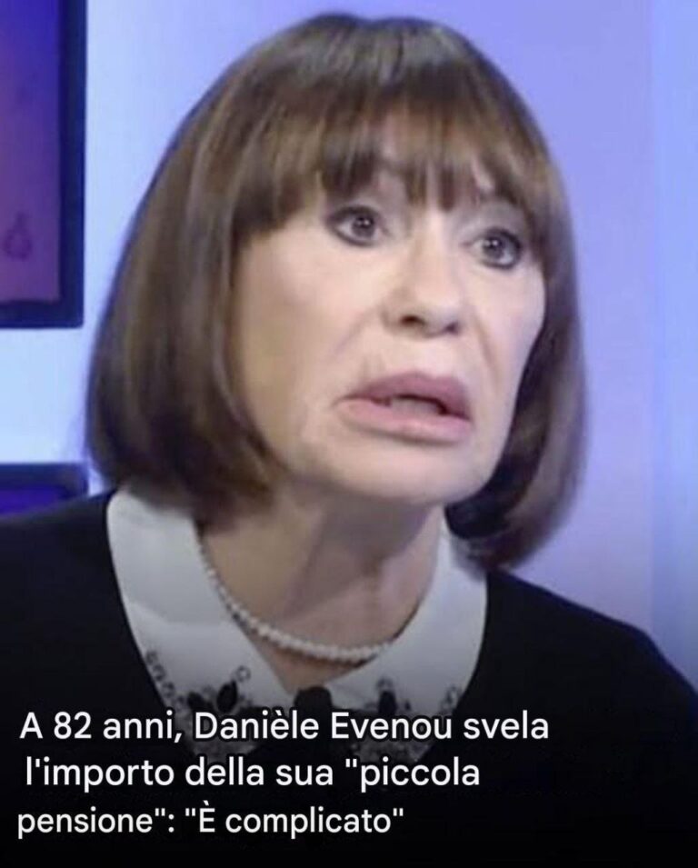 A 82 anni, Danièle Evenou rivela l'importo della sua "piccola pensione": "È complicato"