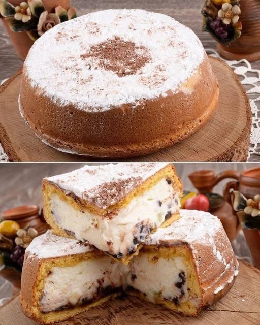 Cassata al Forno Siciliana con Ricotta e Gocce di Cioccolato: Un Abbraccio di Dolcezza