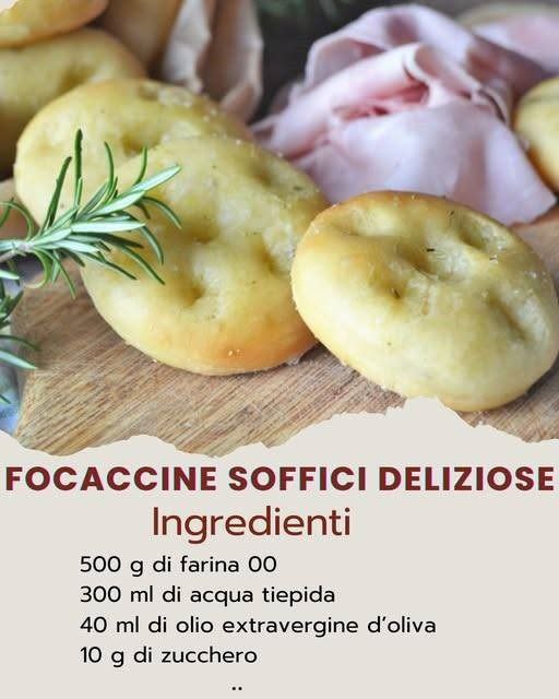 Focaccine soffici fatte in casa: il segreto per una bontà irresistibile”