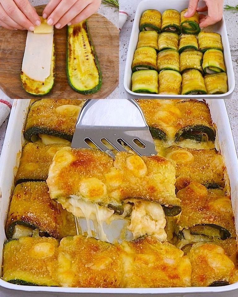 Involtini di zucchine: piccoli scrigni di gusto per una cena leggera e raffinata