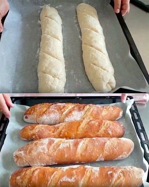 Baguette da Forno Casalingo: Croccanti Fuori, Soffici Dentro"