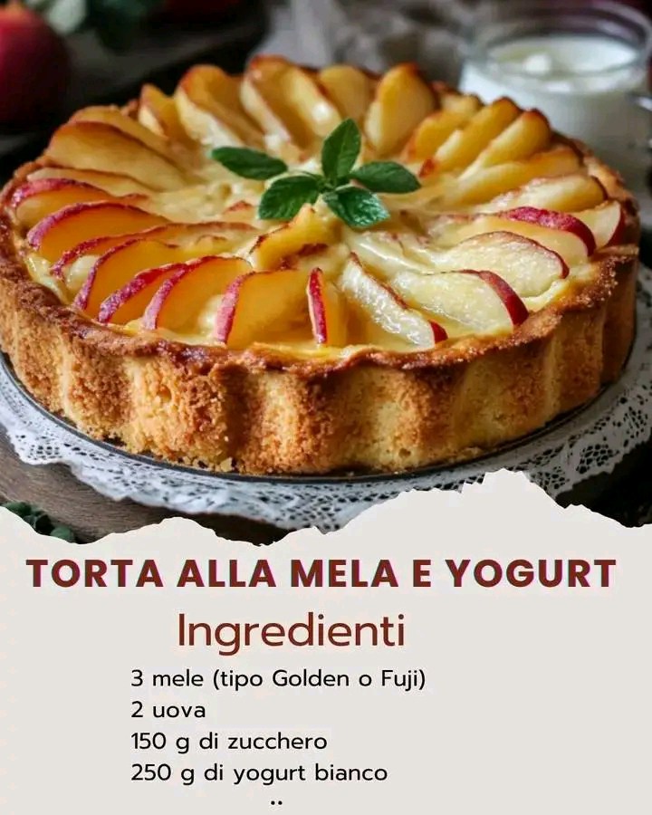 Torta Soffice alle Mele e Yogurt: un dolce semplice dal cuore morbido