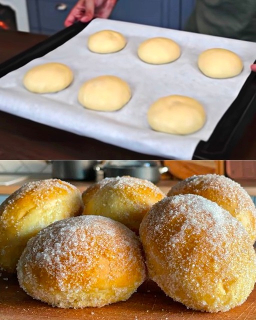 Bomboloni al forno soffici e golosi: pronti in soli 15 minuti!