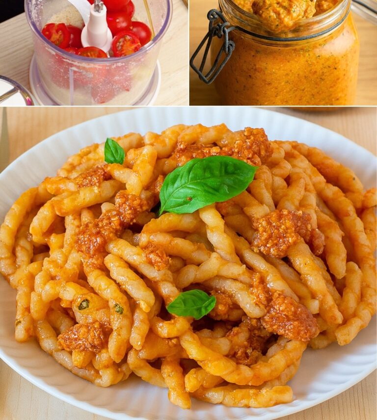 Busiate alla Trapanese: Tradizione Siciliana nel Piatto!